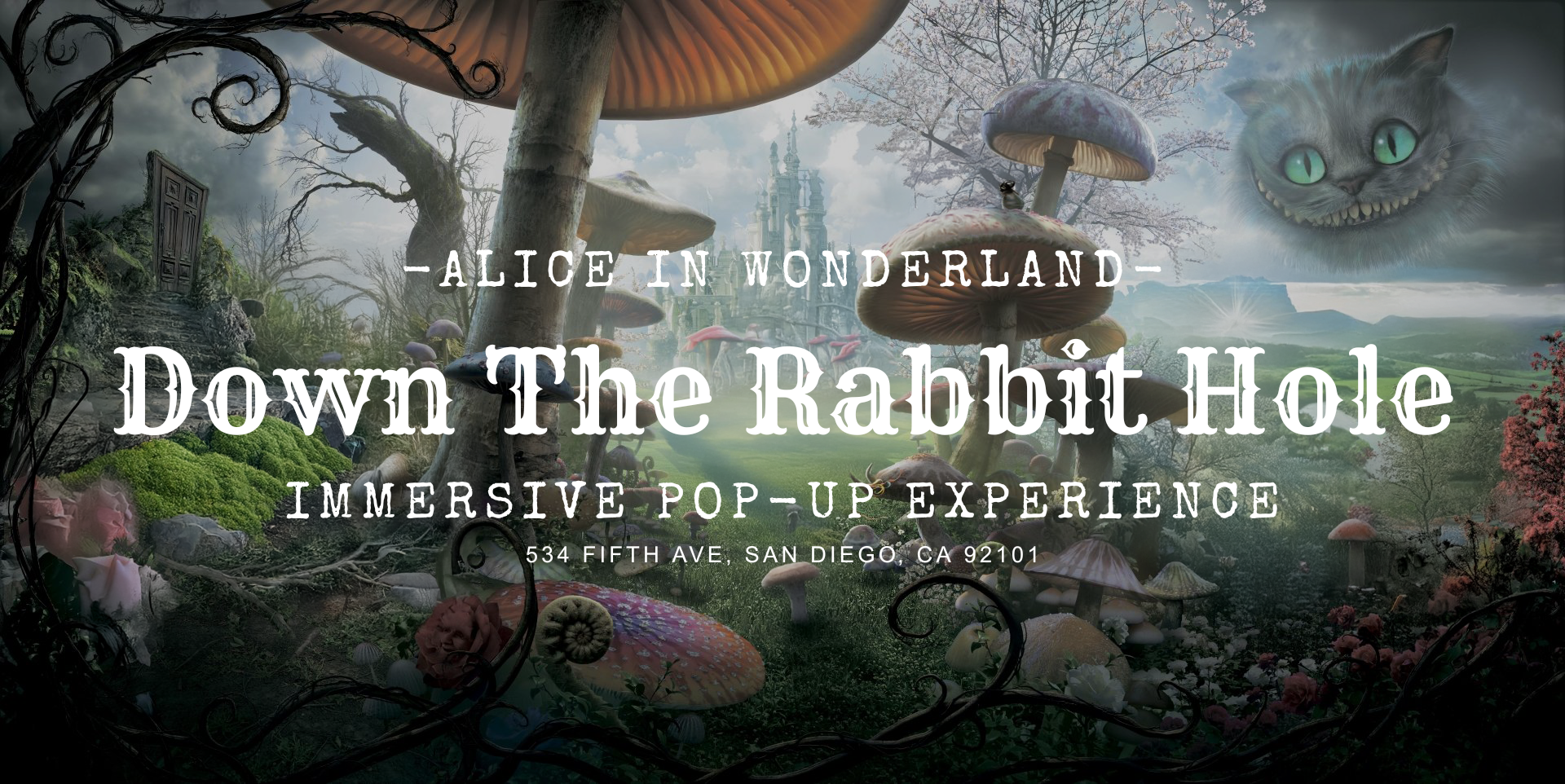 Alice in Wonderland: Down the Rabbit Hole – An immersive pop up coming ...